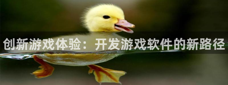 沐鸣2撤35994还和：创新游戏体验：开发游戏软件的新路径